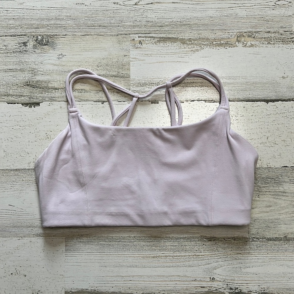 Athleta Lilac Sports Bra